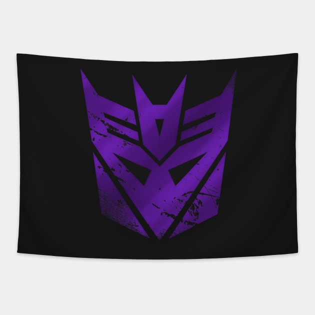 Decepticon Classic II Battledamaged Tapestry by prometheus31