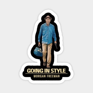 Morgan Freeman - going in style fanart Magnet