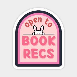 Open to book recs Magnet