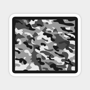 Camouflage Grey Magnet