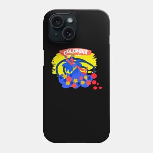 Colorful Shirt of the Queen of Colombia Phone Case