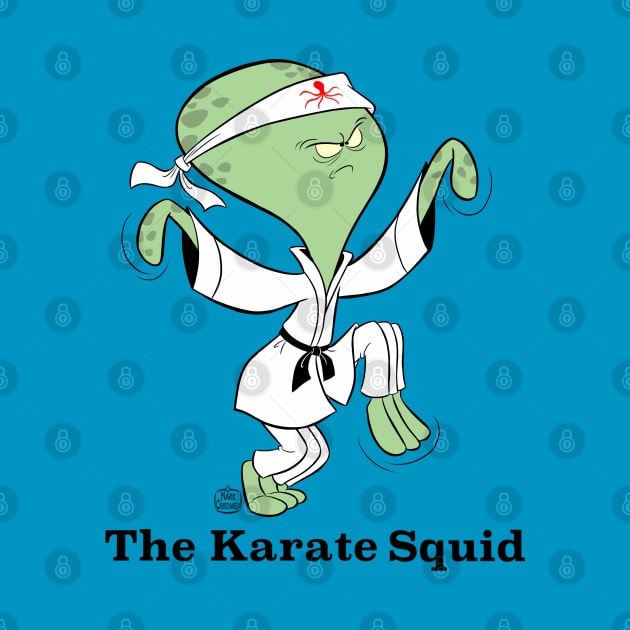 Karate Squid (Karate Kid parody) by markscartoonart62