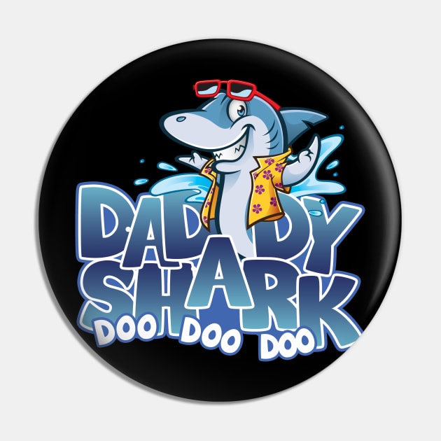 'Daddy Shark' Awesome Shark Matching Family Pin by ourwackyhome