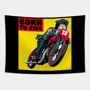 motorbike Tapestry