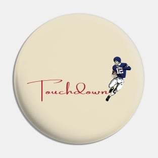 Touchdown Giants! Pin