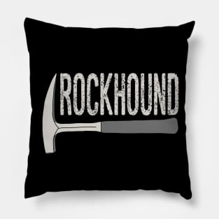 Rockhound Rock Pick Geology Hammer Rockhounding Pillow