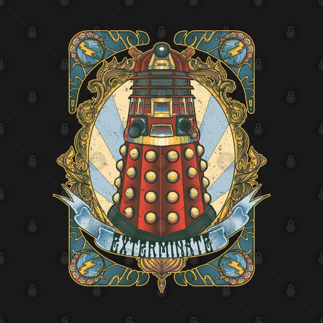 Dalek New-Nouveau by MareveDesign