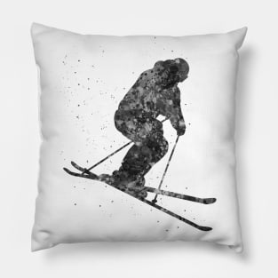 Ski player Pillow