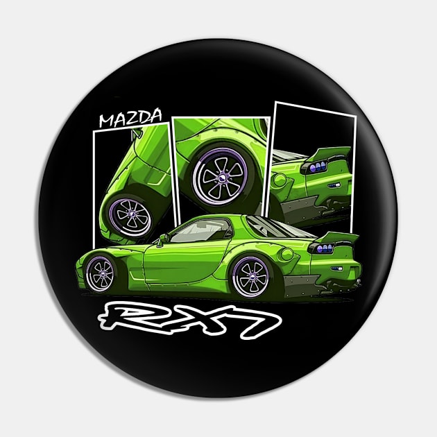 Mazda RX7, JDM Pin by T-JD