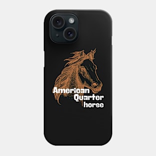 american quarter horse Phone Case