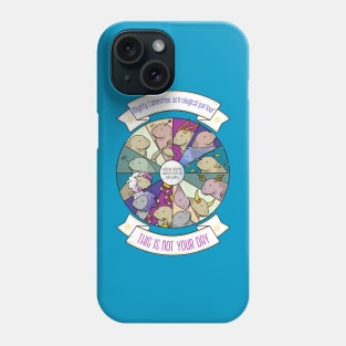 Manatee horoscope - "this is not your day" perpetual horoscope works for every sign Phone Case