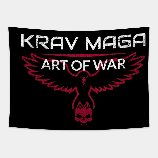 Krav Maga Martial Arts Tapestry by OldCamp