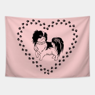 Cute Japanese Chin Tapestry