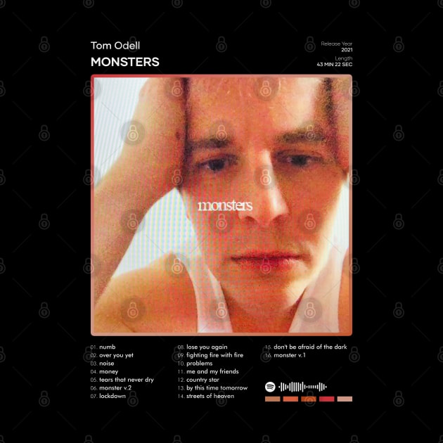 Tom Odell - monsters Tracklist Album by 80sRetro