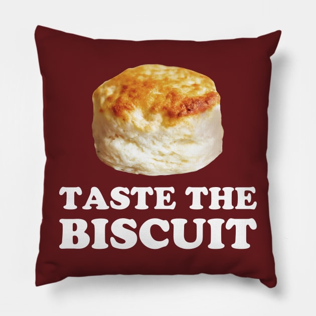 Taste The Biscuit Pillow by Galina Povkhanych