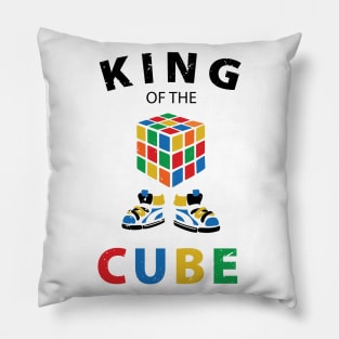 King of the cube - rubiks cube lover Pillow