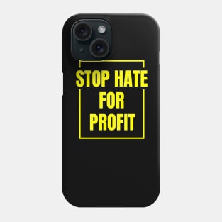 Stop Hate for Profit Shirt, Stop Hate Short Sleeve Tee,  Stop Hate Movement Shirt, Stop The Violence Shirt, My Life Matters Phone Case