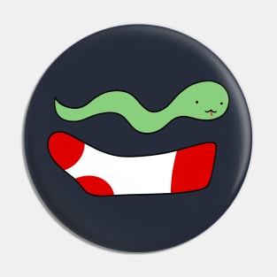 Snake and Sock Pin