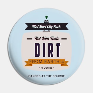 Earth Worm Jim - Not Non Toxic Dirt Pin