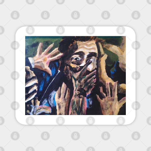 Doctor Sleep "Starvation" portrait (original) Magnet by StagArtStudios
