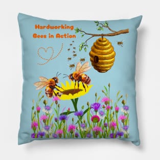 BUMBLE BEES Pillow