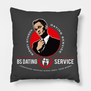 BS Dating Service Pillow