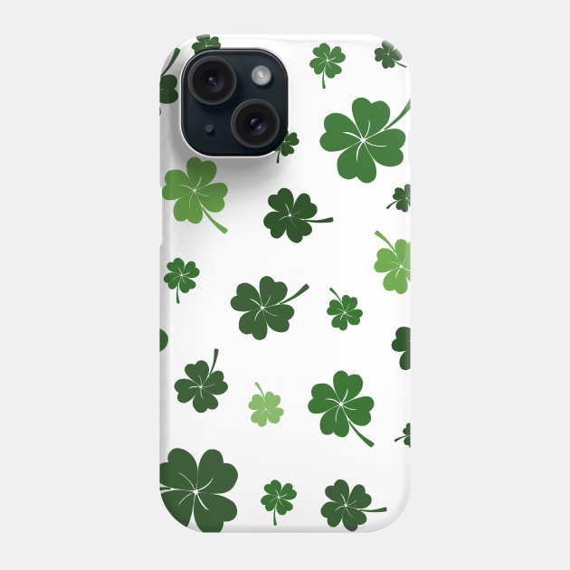 St Patricks day pattern Phone Case by valentinahramov