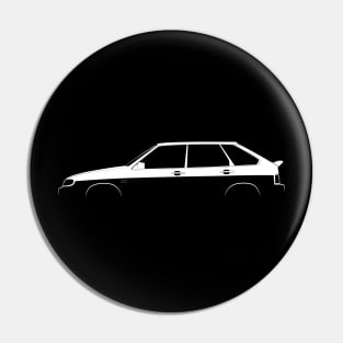 Lada Samara II 5-Door Silhouette Pin