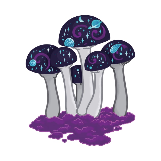 Galactic Mushroom by polliadesign