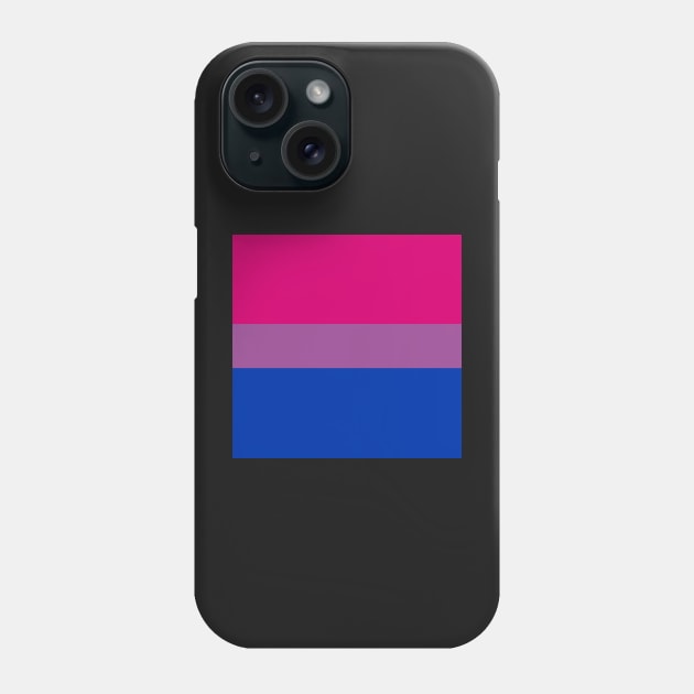 bi flag Phone Case by Wormunism