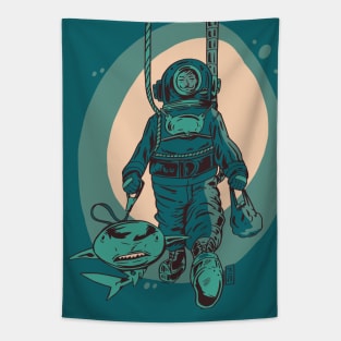 Underwater Walk Tapestry