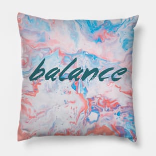 Balance Yoga Design Pillow