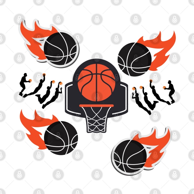 Basketball Mania, Basketball Fans, Dunk It, Basketball Lovers by London Luxie