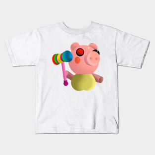 roblox rainbow bacon t shirt Piggy Kids T Shirts Teepublic