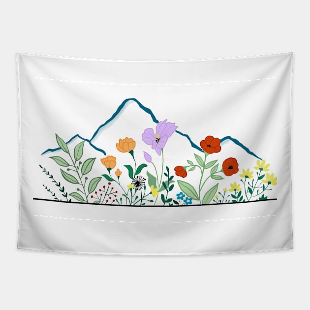 Wildflower Mountain Tapestry by Wildflower Mountain Ranch