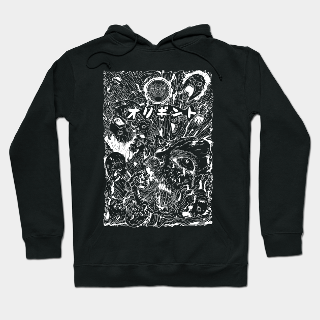 horror anime hoodie