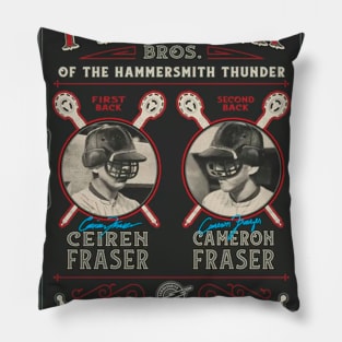 The Outer Worlds - Fraser bros poster Pillow