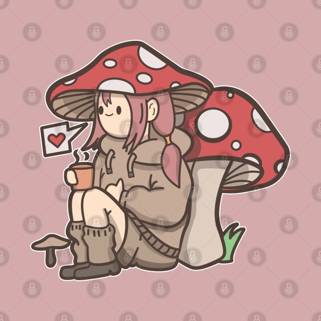 mushroom girl by ArtStopCreative