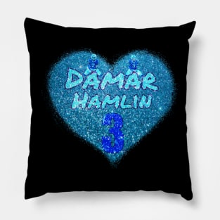 love damar hamlin Pillow