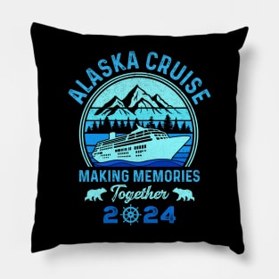 Alaska Cruise 2024 Making Memories Pillow