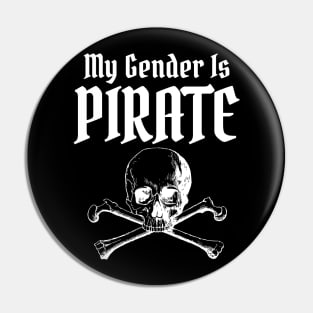 My gender is PIRATE Pin