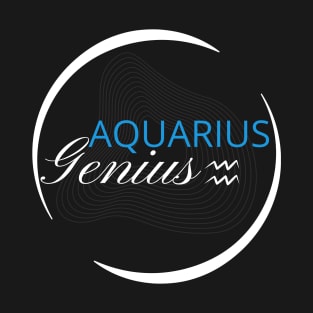 Aquarius Sun Sign T-Shirt