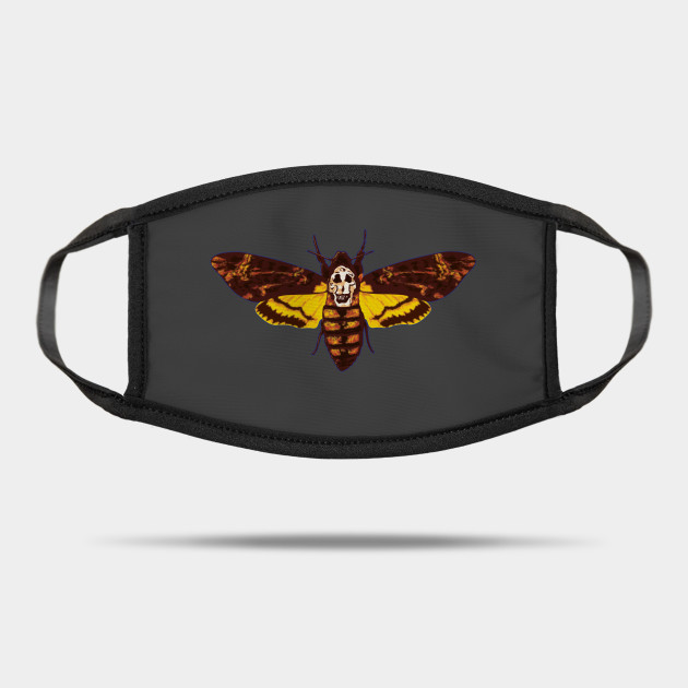 Silence Moth Silence Of The Lambs Mask Teepublic