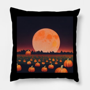 Halloween Pumpkin Patch Pillow