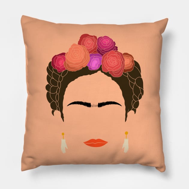 Frida Pillow by Creighcreigh