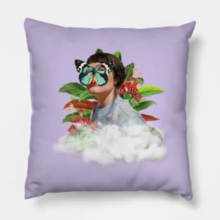 Butterfly Woman Pillow