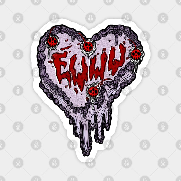 Bloody cake Magnet by EwwGerms