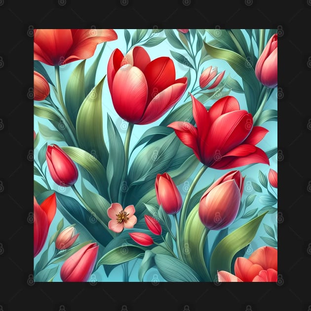 Tulip Flower by Jenni Arts