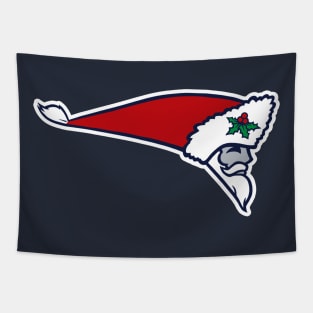 Patriots Flying Santa Logo Tapestry