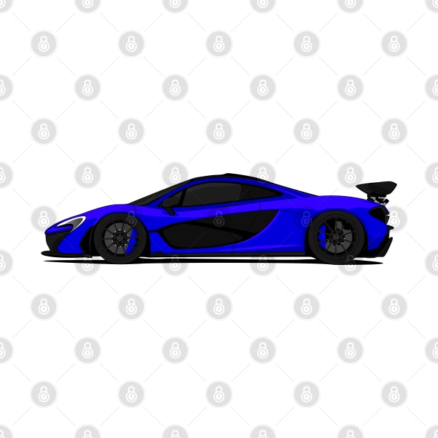 MCLAREN P1 DARK-BLUE by VENZ0LIC